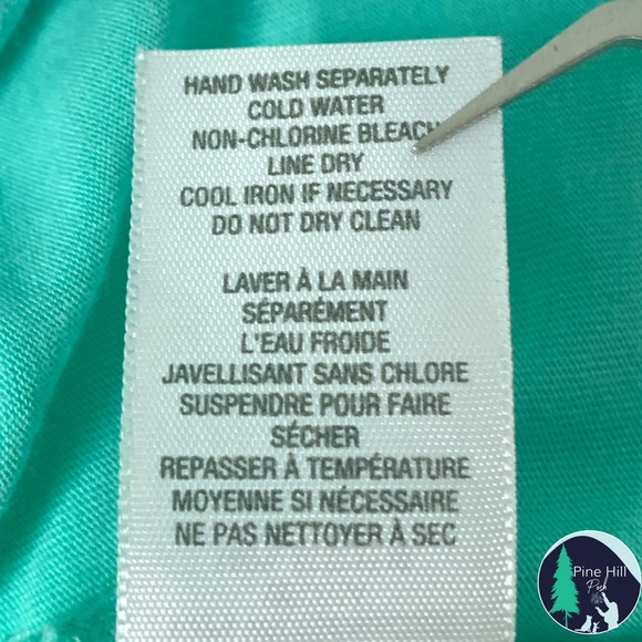 SOLD Juicy Couture Athletic Tank Top Size Small Teal Green Flowy SOFT Gold Logo - Picture 7 of 10